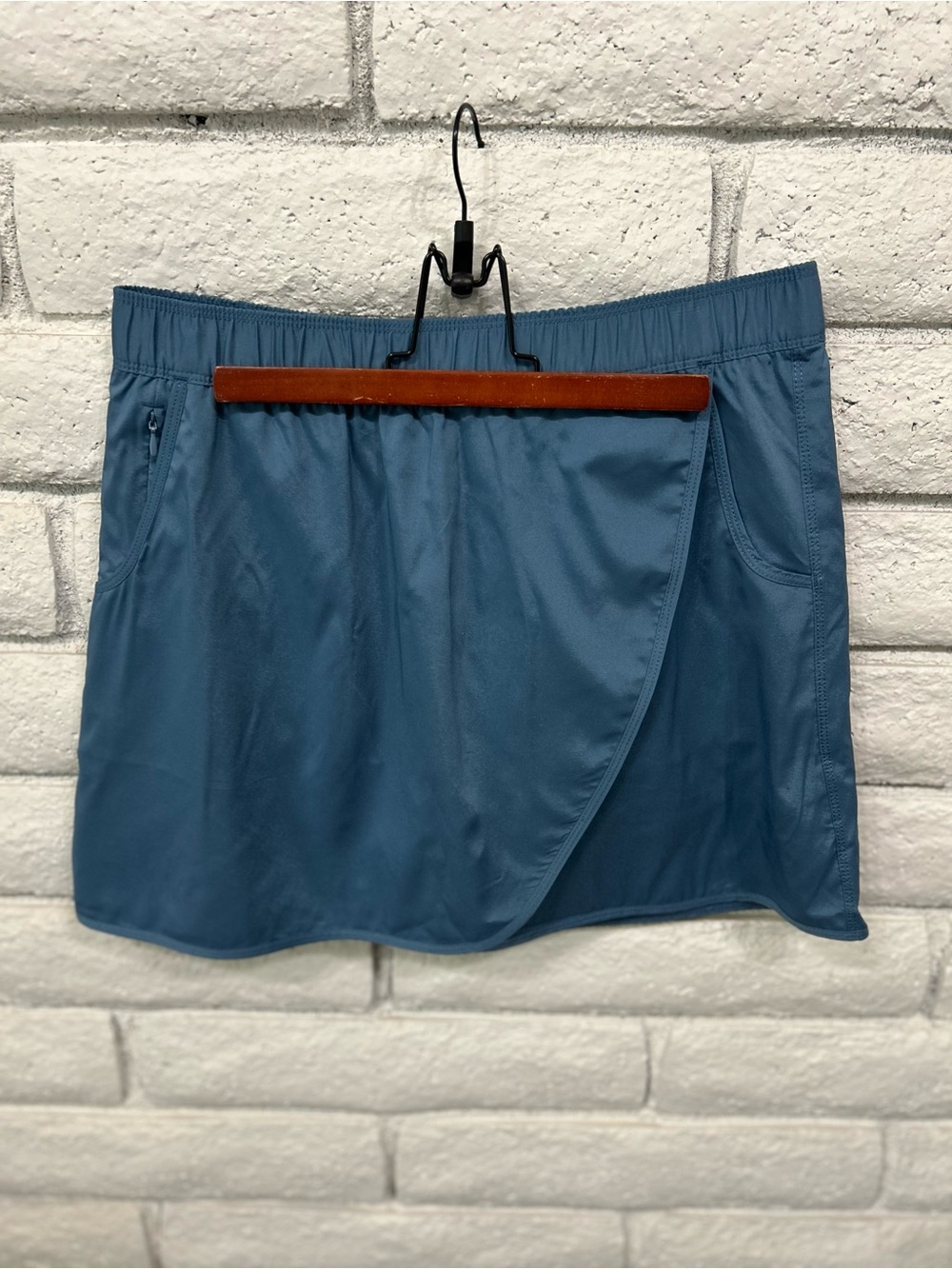 North River Outfitters‎ Skort Womens Blue Athletic Skirt Built In Shorts NWT
